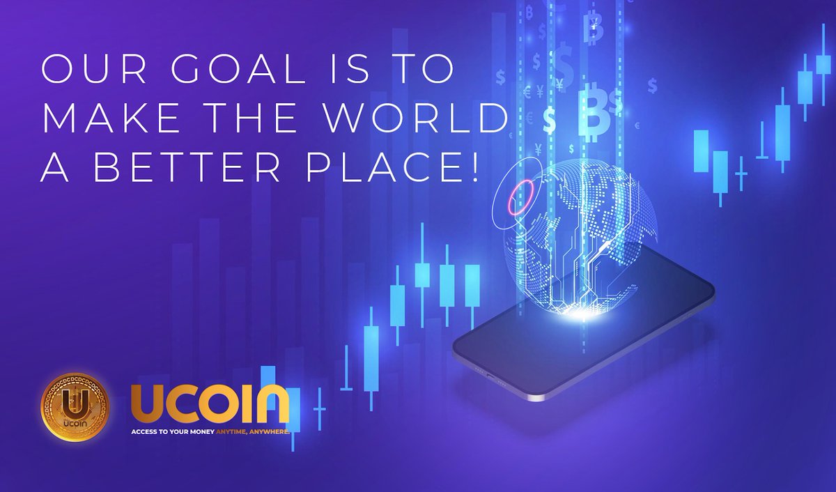 ☺️Our goal is to make the world a better place!

reddit.com/user/UCoin_cur…

#UCoin #UcoinBusinessEcosystem #Ubis #digitalfinance #digital #finance #cryptocurrency #businessapp #transactions #blockchain