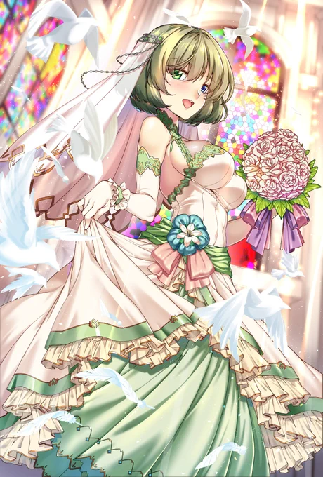 #高垣楓生誕祭2022 

花嫁楓さん再揭 