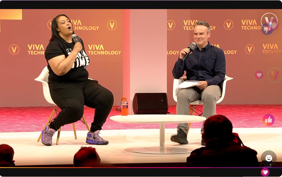 #Diversity &amp; #inclusion 
➡️ Des sujets forts et qui méritent toute notre attention ! 
Merci à #ArlanHamilton de partager son histoire 
#LGBTQ #BlackWomaninTech #FightRacism #FightHomofobia 👊

#VIVATECH #MBADMB #VIVAMS #MICROSOFT