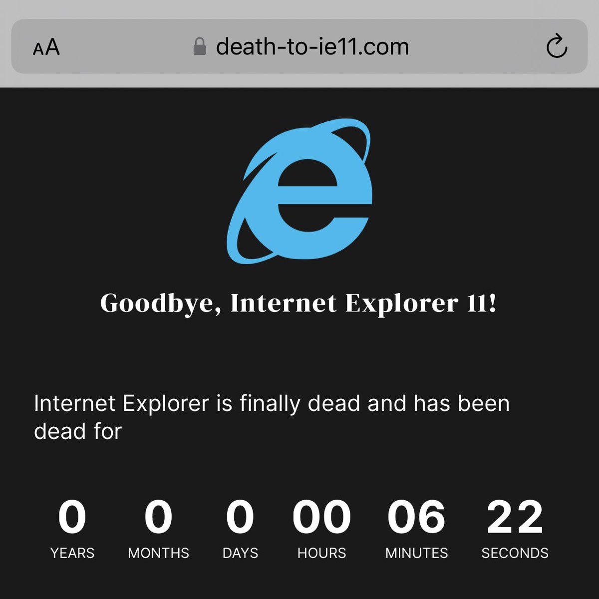 jenpasit's tweet photo. Have a good day, have a good time, Bye Bye 👋👋👋 [https://t.co/kfMDmTstza] #RIPInternetExplorer #RIPIE #InternetExplorer https://t.co/0KQkx6mlMM