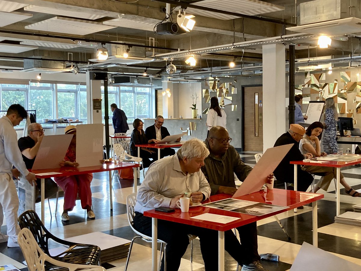 worldarchfest's tweet photo. Today the shortlist judges gather in #London to start the shortlisting process for this year’s #WAF22. The 11 judges will review entries across the complete buildings, landscape and future projects https://t.co/y2QEPcZFdb