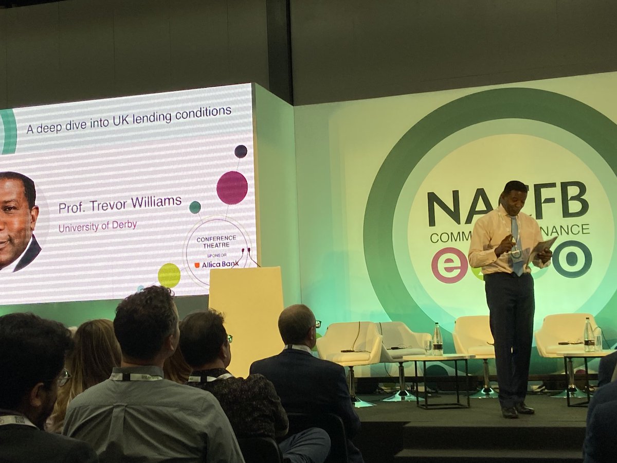 ⁦<a href="/NACFB/">NACFB</a>⁩ #EXPO #SMEfinance sponsored by ⁦<a href="/AllicaBank/">Allica Bank</a>⁩ economic overview and supply chain constraints on the economy