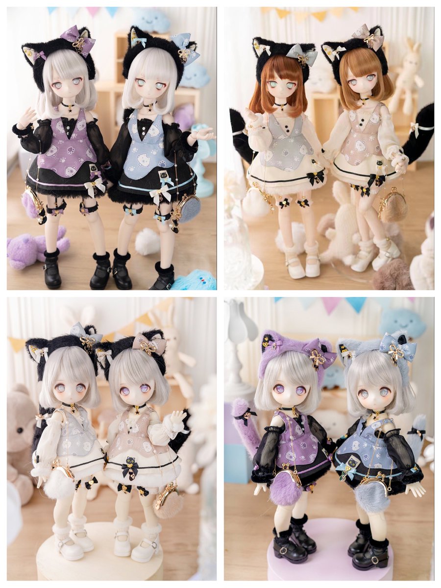 Mezzaluna_doll's tweet photo. 【プレゼント企画🎁】

抽選で1名様にMezzaluna新作のお洋服「ねこ風船」フルセットをプレゼントします🐈‍⬛🎈

サイズとカラーはご当選後にお選びできます。

フォロー&amp;このツイートをRTで簡単に参加できますのでお気軽にどうぞ！

応募期間: 6/22 23:59まで

詳細はこちらから:
https://t.co/kkYdUV2SEl https://t.co/7O2YoAHXco