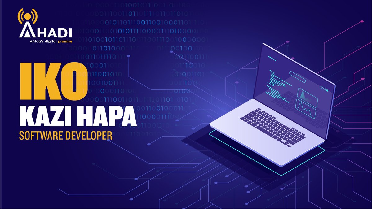 sasakonnect's tweet photo. Iko Kazi Konnect! Are you a software developer with knowledge of coding languages? We need you to JOIN US! Visit https://t.co/Ar9rfihDDo and apply! https://t.co/t1hvIKYBku