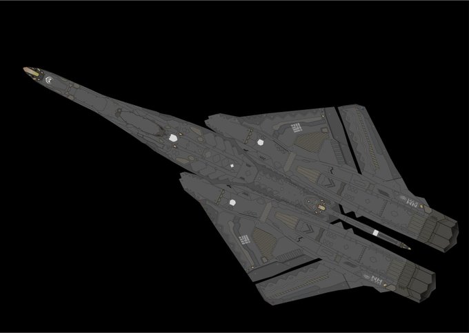 @RlpK0ZxJrLXAAi0 前進翼にカナードは正にロマンですよね
☺️

逆にノースロップなんてほとんど後のYF-23からコンセプトがブレてないですよね。

ちなみに私も昔架空機を描いてました。 