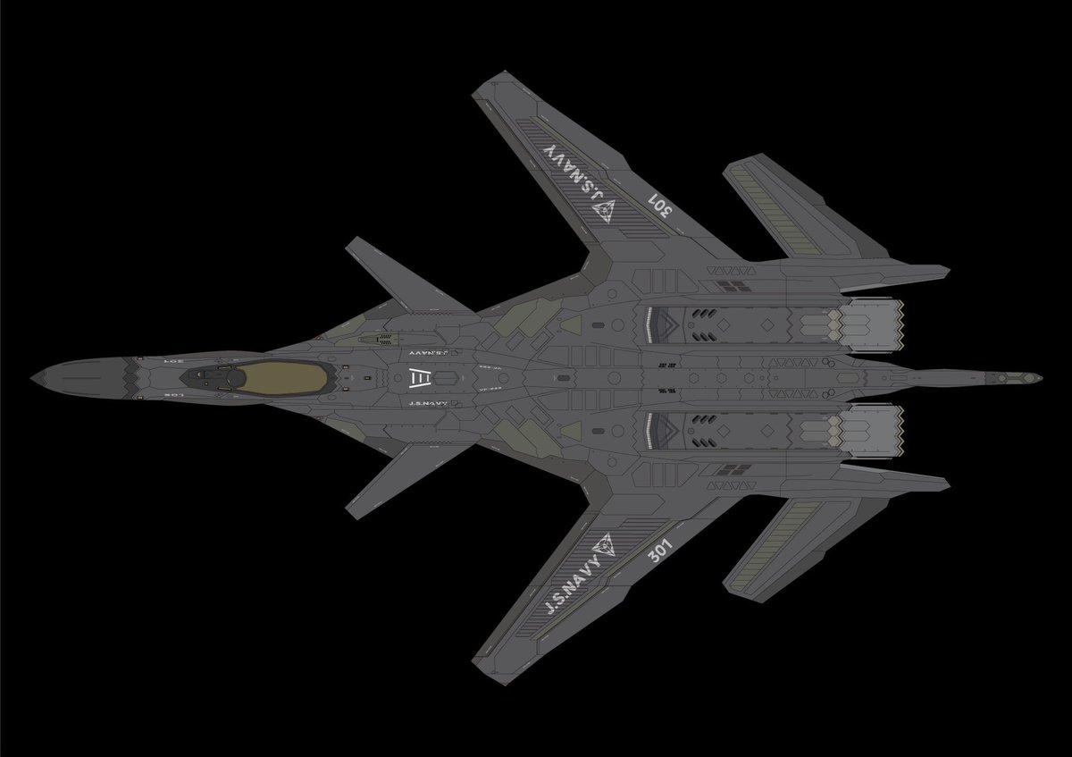 @RlpK0ZxJrLXAAi0 前進翼にカナードは正にロマンですよね
☺️

逆にノースロップなんてほとんど後のYF-23からコンセプトがブレてないですよね。

ちなみに私も昔架空機を描いてました。 