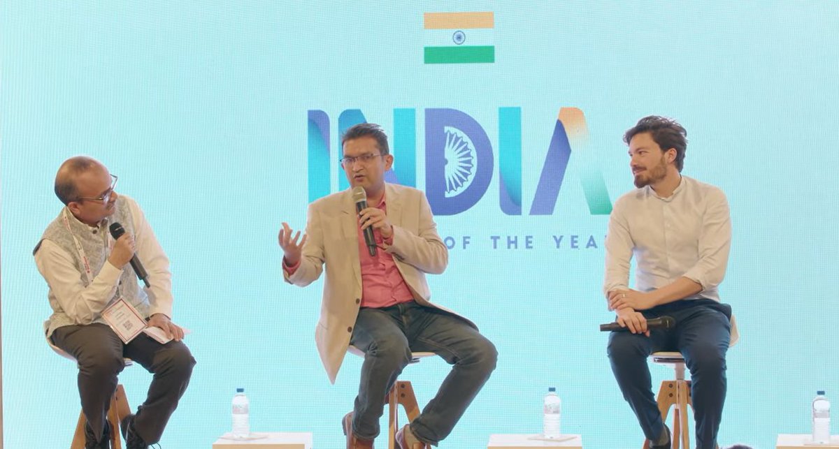 CCAMP CEO-Dir Dr <a href="/Taslimarif/">Dr. Taslimarif Saiyed</a> gives shout out to 3 deep science startups from CCAMP who are scaling succesfully in their "Method to Madness" 

<a href="/Blackfroghealth/">Blackfrog Technologies Pvt. Ltd.</a> <a href="/Bioprimeagri/">Bioprime Agrisolutions Pvt Ltd</a> @Spotsense 
Catch the conversation youtu.be/KRUw30aGrJg 
#IndiaAtVivaTech <a href="/VivaTech/">Viva Technology</a>