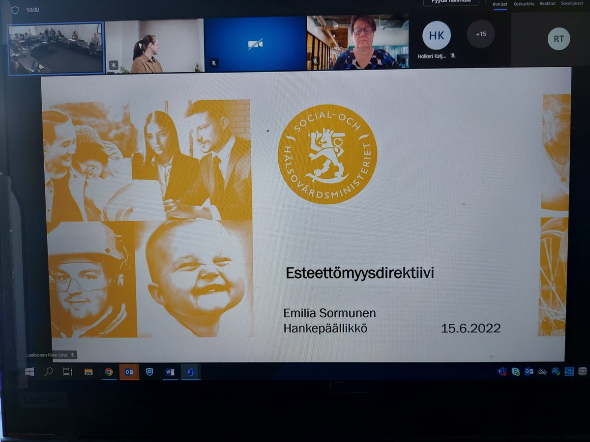 RantanenTanna's tweet photo. Tänään olemme koolla kevään viimeisessä #DigiArkeen-neuvottelukunnan kokouksessa. Aiheina muun muassa #esteettömyysdirektiivi’n kansallinen täytäntöönpano, toukokuun pyöreän pöydän keskustelutilaisuuden raportti sekä eri organisaatioiden digikuulumiset.
https://t.co/uUizJTwUyj https://t.co/XJ3lUAqOnd