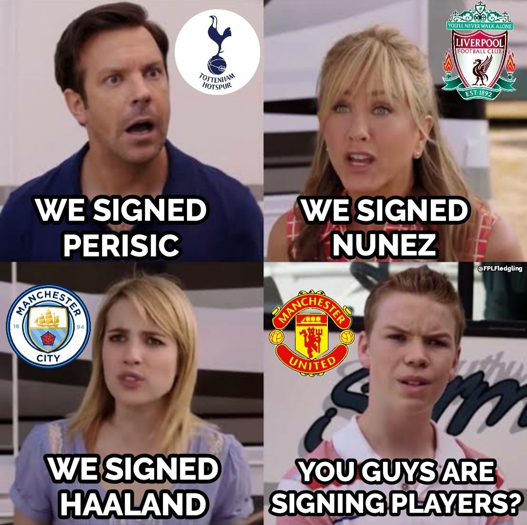 Haha meme of the day 
#ManUnited What happens when you guys sign a player 

#premierleague #ManchesterUnited
