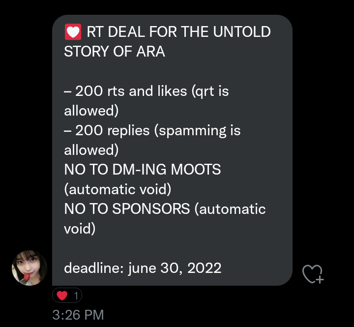 yiguelalleje's tweet photo. i got an rt deal from @/lunavley 
— 200 rts and likes
— 200 replies
kindly help me reached the goal. like and rt are highly appreciated. thank u! 🫶🏻 https://t.co/XfwJGaokvP