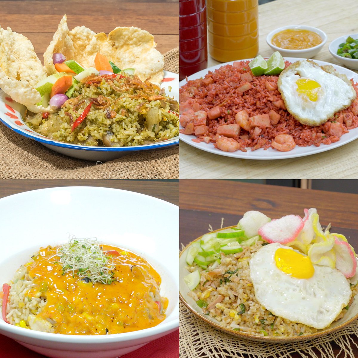 MasakTV's tweet photo. 10 RESEP PILIHAN NASI GORENG NIKMAT 🍛

-A Thread- https://t.co/UiQJZU6uKz