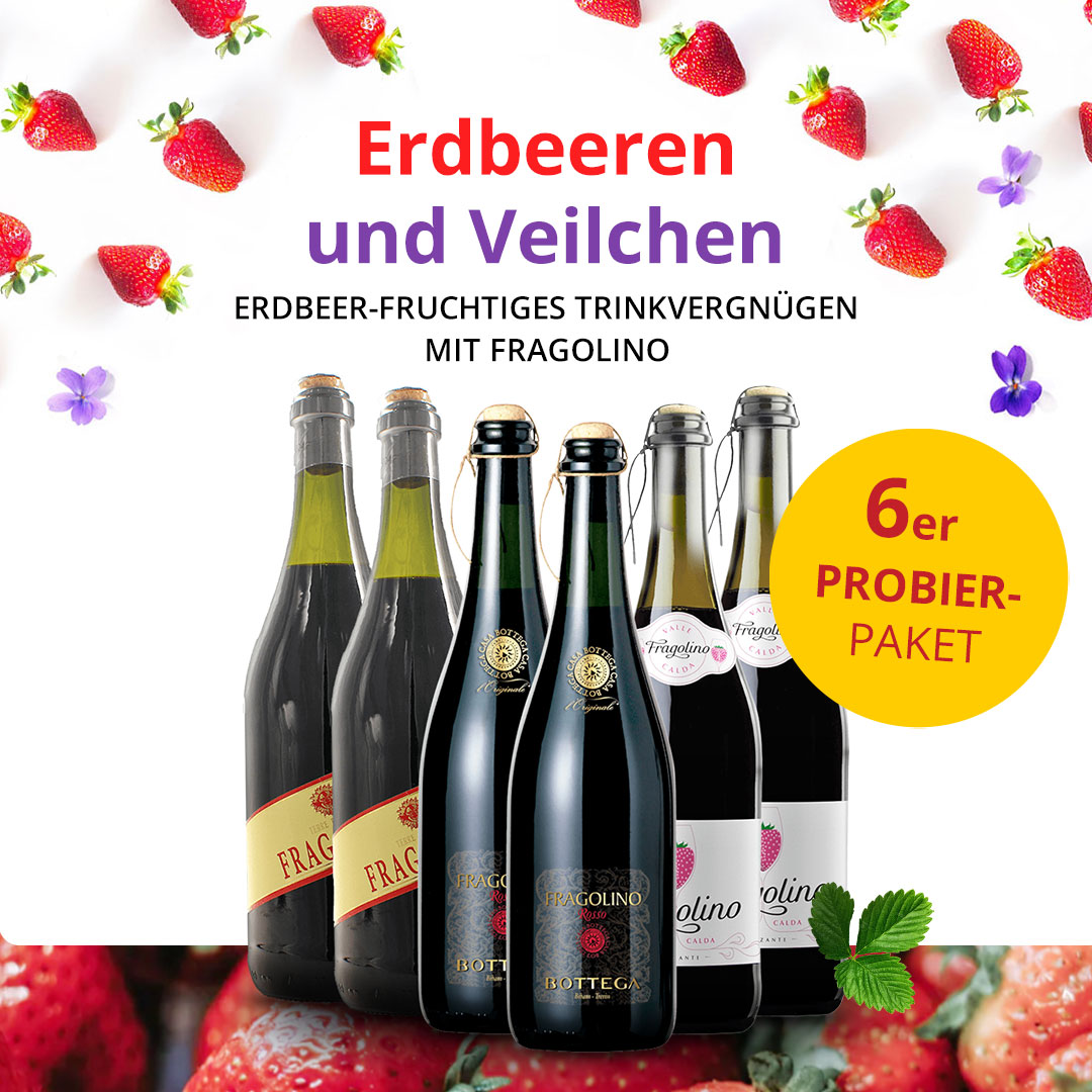 Unsere Empfehlung für alle Freunde der Erdbeere 👉 Das Fragolino 6er-Probierpaket 🍓 bit.ly/FragolinoTWP
#wine #fizzywine #fragolino #aperitif #salute #wein #erdbeere #sommerwein