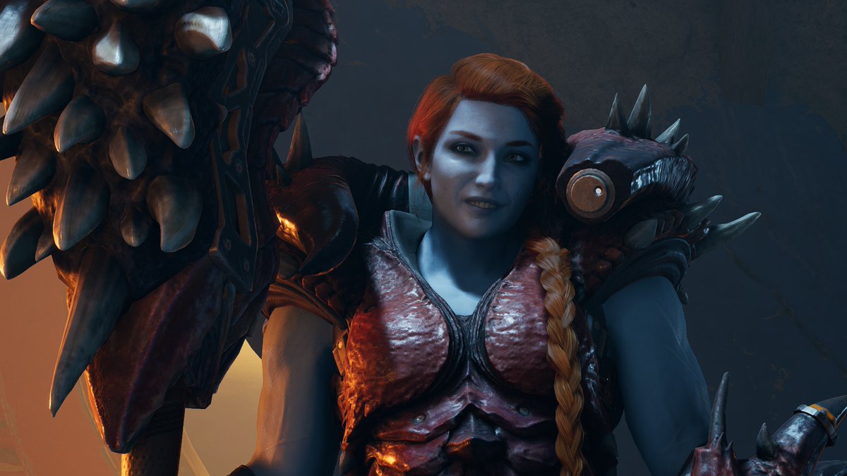 LaMisthios's tweet photo. Well, I met Lady Hellbender and, obviously, I fell in love. She reminds me of someone, but I don't know who could it be😂😂 I really love this character seriously.
#GuardiansOfTheGalaxy #LadyHellbender #gamephotography #ThePhotoMode #virtualphotography #VPGamers #VPRT https://t.co/7EnfE9vmx6