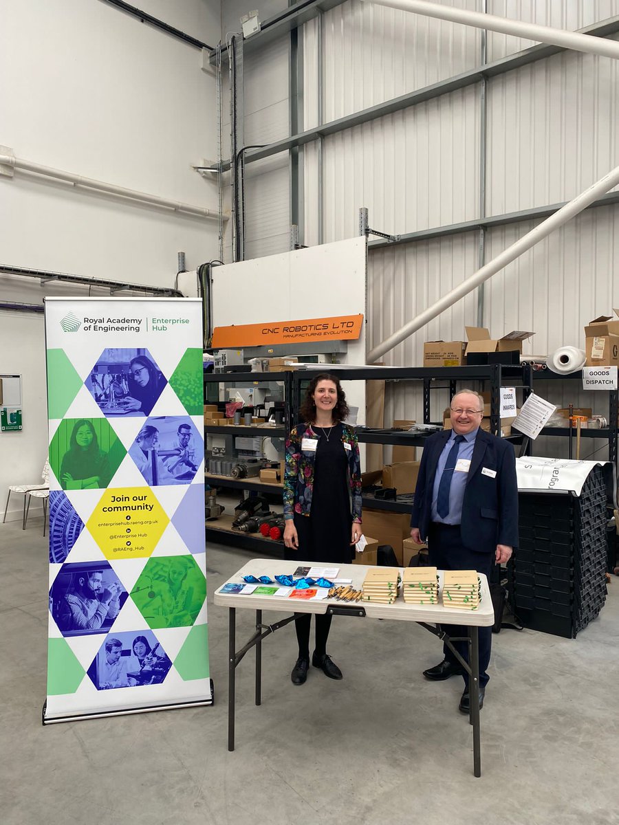 We're at CNC Robotics in Liverpool today for their open house event. If you're attending, drop by our stall to learn more about our entrepreneurship support including the Regional Talent Engines programme, and how we can support you: #RTEngines