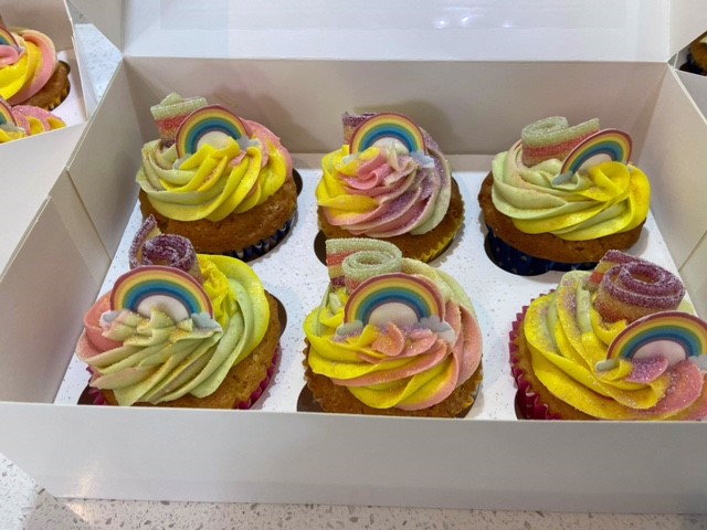 OAWintringham's tweet photo. Thank you to everyone who provided the delicious cakes for today’s cake stall on behalf of Pride Month! https://t.co/fFdKXKBVCn