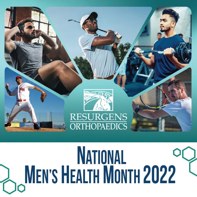 This month is all about encouraging the men in your life (including you, men out there!) to take care of their bodies by eating right, exercising, and working to prevent disease.