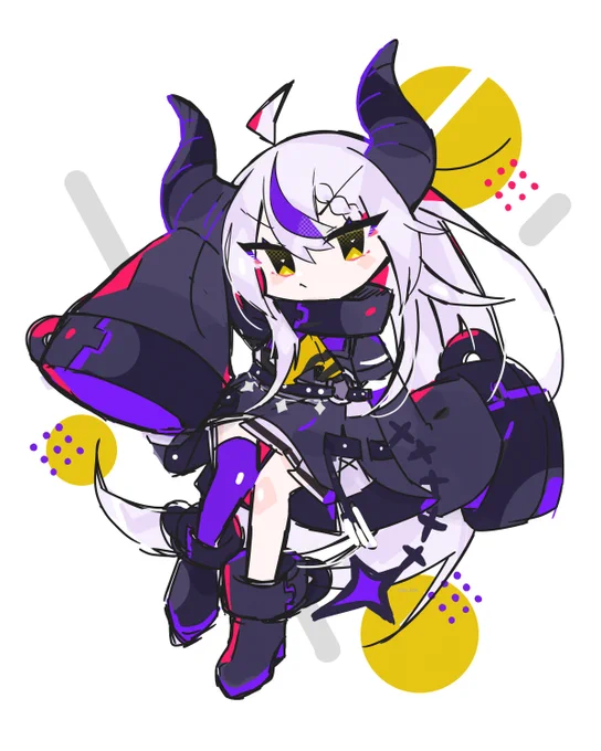 💜LOVE!💜 #laplus_artdesu 