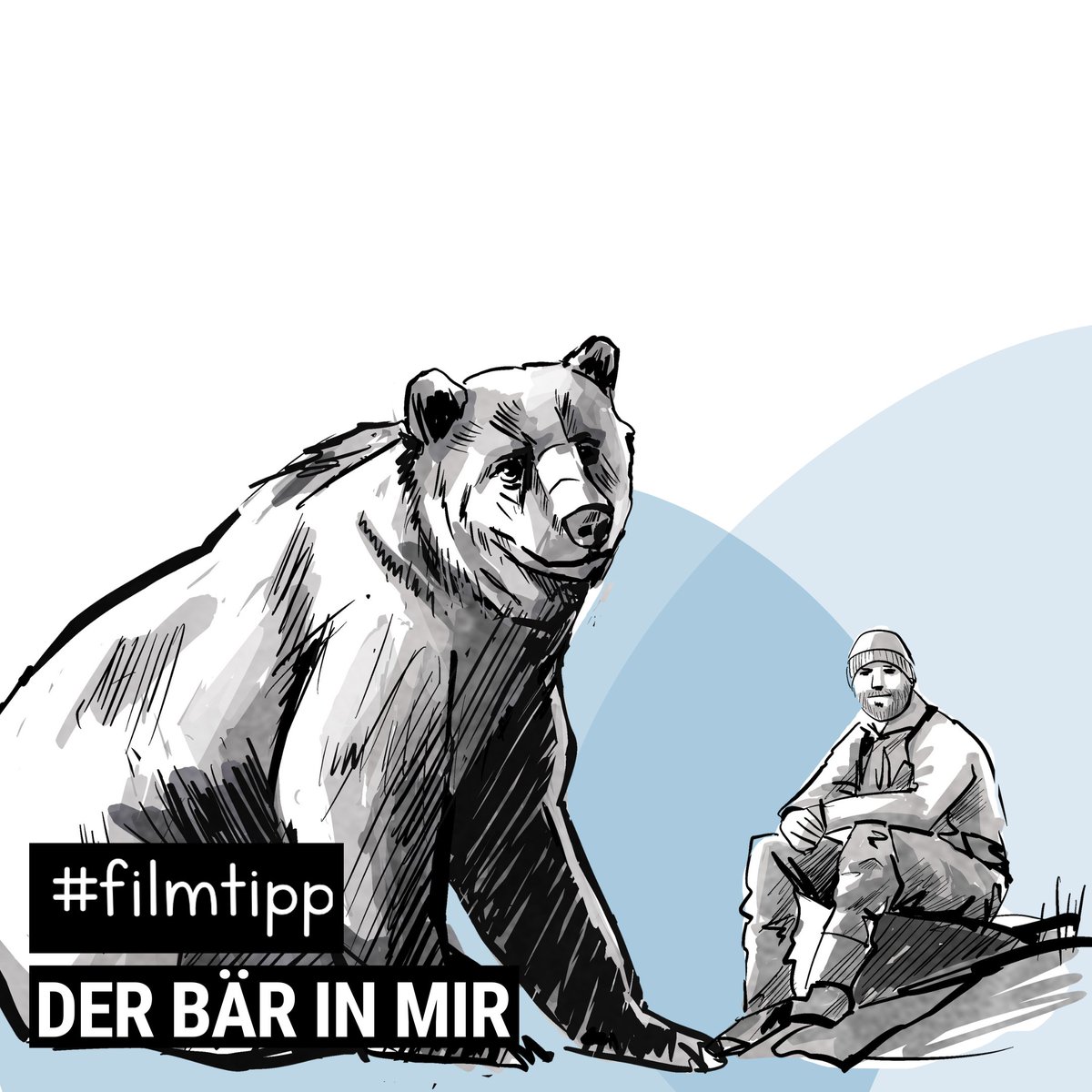 SKW_BW's tweet photo. Hiermit stellen wir euch eine außergewöhnliche Dokumentation vor. Hier begleitet der Filmemacher einen Forschungsexperten in seiner Reise nach Alaska, auf der suche nach einer Bärin und einem Bärenmännchen.
#filmbildung #filmtipp #skw #twlz #edubw #DerBarInMir https://t.co/o8XbiJcIjq