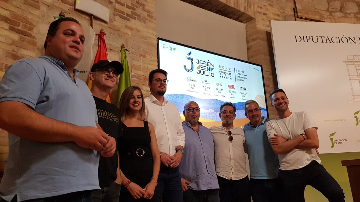 😎🎸🎷La acción promocional <a href="/jaenenjulio/">Jaén en Julio</a> se presenta recuperando sus cinco festivales y con una nueva imagen

🎒🧳<a href="/dipujaen/">Diputación de Jaén</a> impulsa un año más esta campaña que gira en torno a los 5 grandes eventos musicales que se celebran en Jaén el próximo mes

👉bit.ly/3MTdJ7j