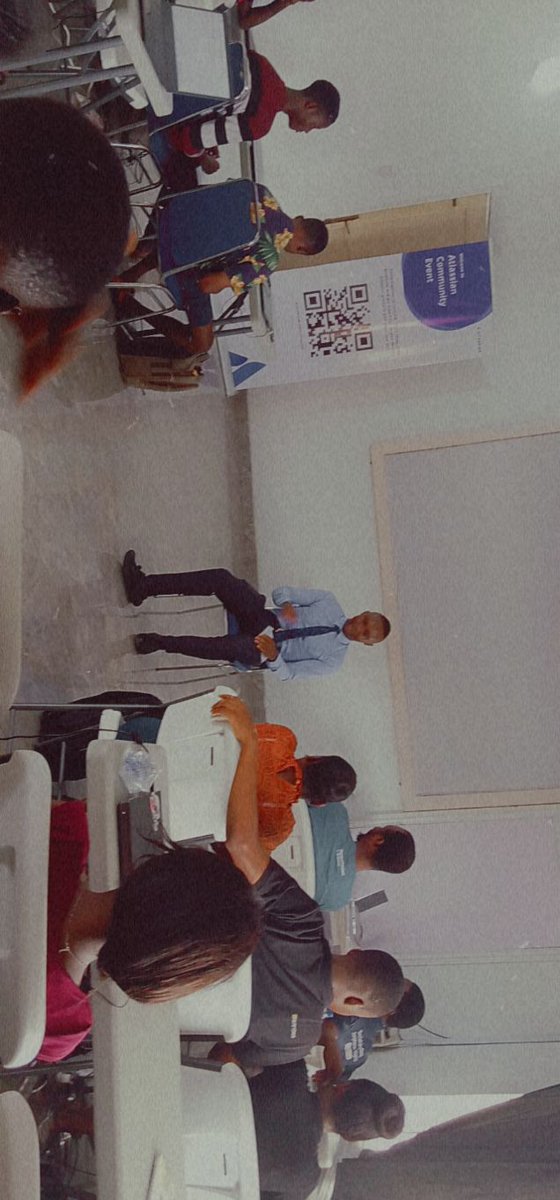 Amazzing_Amy's tweet photo. Doctor Efiri talking to us about mental health /work life balance and productivity.
At the #atlassiancommunityevent warri! @timothyovie https://t.co/OuLwgjoqrL