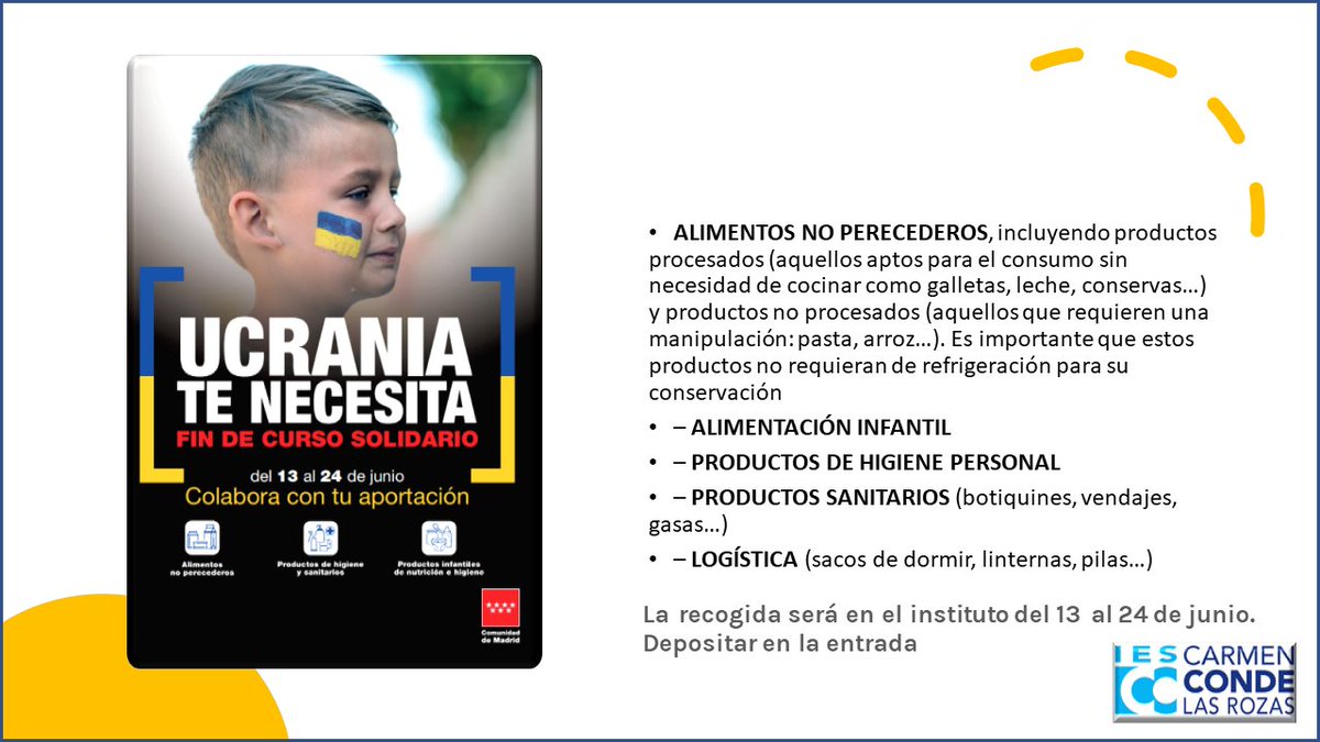 Fin de curso solidario. <a href="/CharoTorcal/">CHARO TORCAL</a> <a href="/esteralon/">Ester Alonso</a> <a href="/marisafiba/">Marisa Fidalgo</a> @Catiljjj <a href="/Yisusteacher/">Jesús Rodado Delgado</a> <a href="/_JMMS_/">Sistema</a> <a href="/Noegguerrero/">Noelia González</a> <a href="/jdelauz/">José de la Uz</a> <a href="/Ayto_Las_Rozas/">Ayuntamiento de Las Rozas</a> <a href="/VecinosLasRozas/">Vecinos de Las Rozas</a> <a href="/SAMERpclasrozas/">SAMER-PC LAS ROZAS</a> <a href="/UnidasLasRozas/">Unidas por Las Rozas</a> <a href="/club_70/">Club Las Rozas 70</a> <a href="/tristang1978/">tristan gonzalez</a> <a href="/DebateTrivium/">TRIVIUM: Escuela de Debate y oratoria</a> @pbejtor <a href="/PSOE_LasRozasGM/">Grupo Municipal PSOE Las Rozas</a>  <a href="/pprozasdemadrid/">Partido Popular de Las Rozas</a>