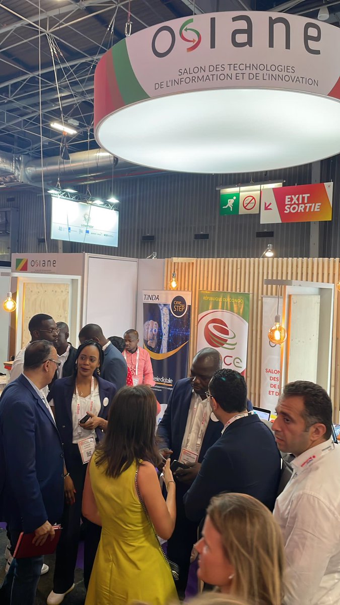 🚨 Congo Digital est déjà à #Vivatech2022 devant le pavillon #Osiane accompagné du conseiller au numérique du premier ministre <a href="/lucMissidimbazi/">Luc Missidimbazi</a> .

Nous sommes là pour nos guerriers 💪🏽💪🏽
<a href="/laudwash/">Laud OBAMI</a> <a href="/OsianeCg/">Osianecg</a> <a href="/LeonJuste/">Léon-Juste Ibombo</a>