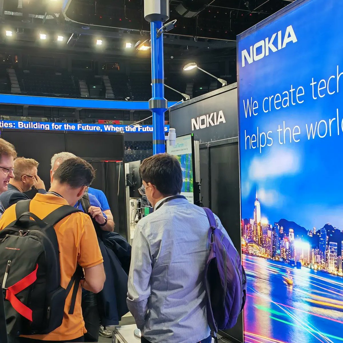 Jocka's tweet photo. Tänään messuillaan! Nokia Arenalla järjestetään digITtre-messut, joissa tutustutaan digimaailman uutuuksiin ja tulevaisuuteen eri aloilla. Suomessa tulee tehdä lakimuutoksia, jotta lainsäädäntömme ei suotta torppaa uusia innovaatioita, joita voidaan viedä maailmalle.
#digitre https://t.co/orO27316cb