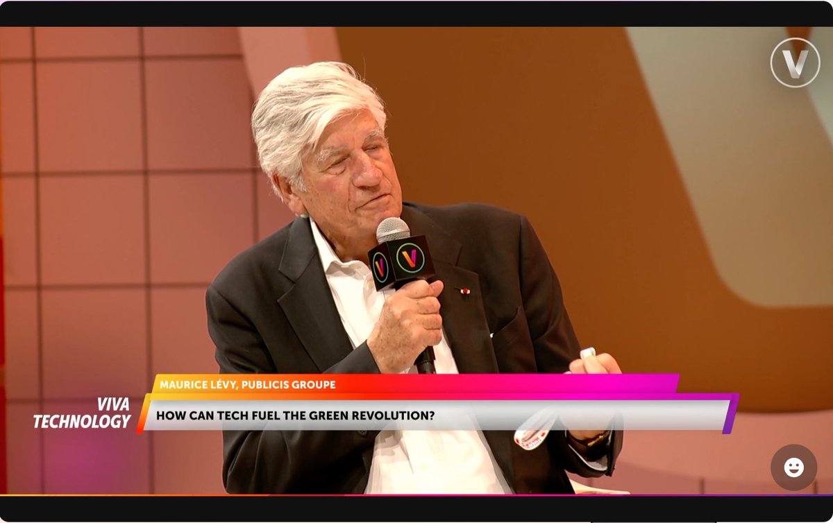 🔥#HotTopic 
Plus le temps de tergiverser, la #tech doit participer à la #GreenRevolution 👊🌿

#VIVATECH #MBADMB #VIVAMS #MICROSOFT
