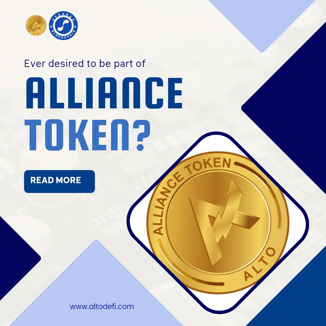 The future of crypto currency buy ALTO now on @RadioShack #TeamALTO
#ALLIANCETOKEN #SPESBaS