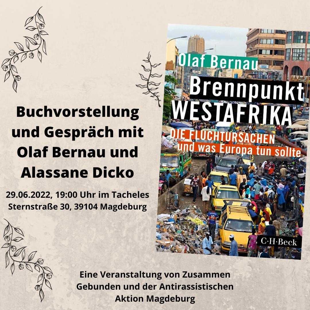 AntiraAktionMD's tweet photo. „Fluchtursachen bekämpfen“ – kaum eine Debatte zur Migration kommt ohne dieses Schlagwort aus. Aber selten wird der Kontext dieser Fluchtursachen berücksichtigt. Der Soziologe Olaf Bernau, seit Jahrzehnten in Westafrika aktiv, holt das nach. https://t.co/03V1fk6ak5 https://t.co/K515H1iJU7