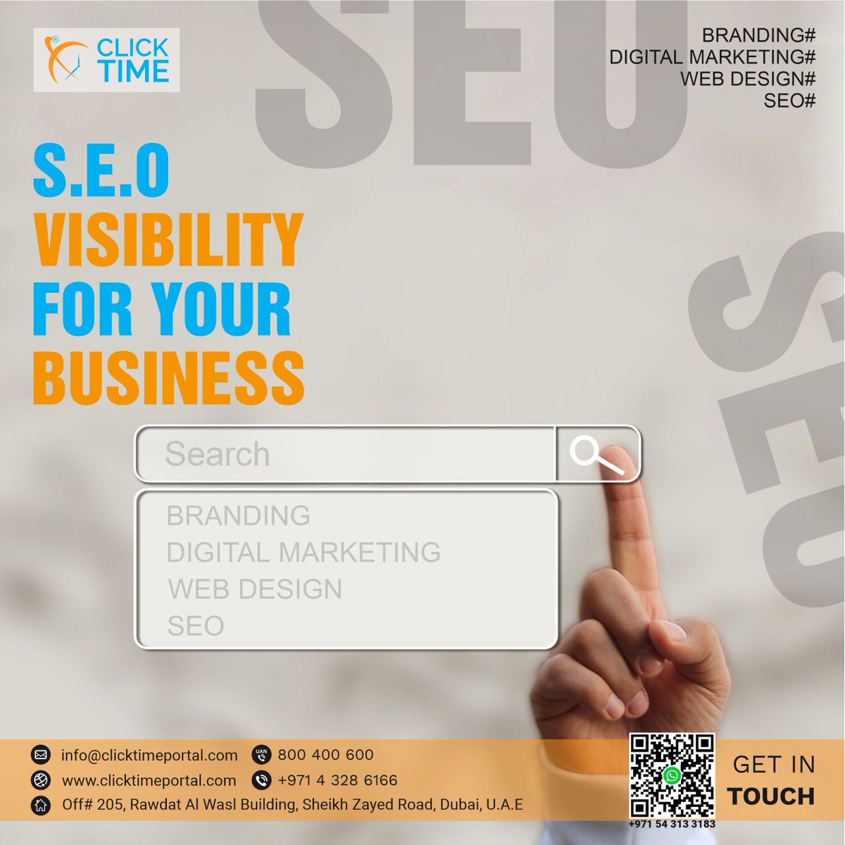 CTServicesOff's tweet image. SEO Visibility for your Business
#seo #keyword #seokeyword #ranking #topseocompany #searchengineoptimization #SocialMedia