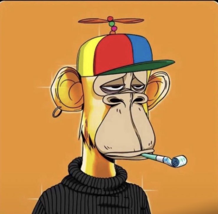 In retrospect maybe paying $3.1 million for a picture of a monkey wasn’t such a good idea after all. It’s a pets.com moment happening all over again 22 years later! Going to join the gang on ⁦<a href="/HalftimeReport/">CNBC Halftime Report</a>⁩ today to discuss markets! #sockpuppet