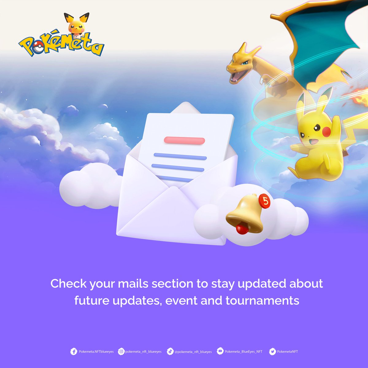 PokemetaNFT's tweet photo. Guys subscribe to us!
You never know that your the one!
#NFTCommunity #NFTProject #NFTGiveaway #NFTs #nft #NFTshill #NFTGame #NFTdrops #nftcollectors #NFTNYC #NFTNYC2022 #Metaverse #NFTcollectibles #ETH #PolygonNFT #SOL
#art https://t.co/BjMvXxeNok