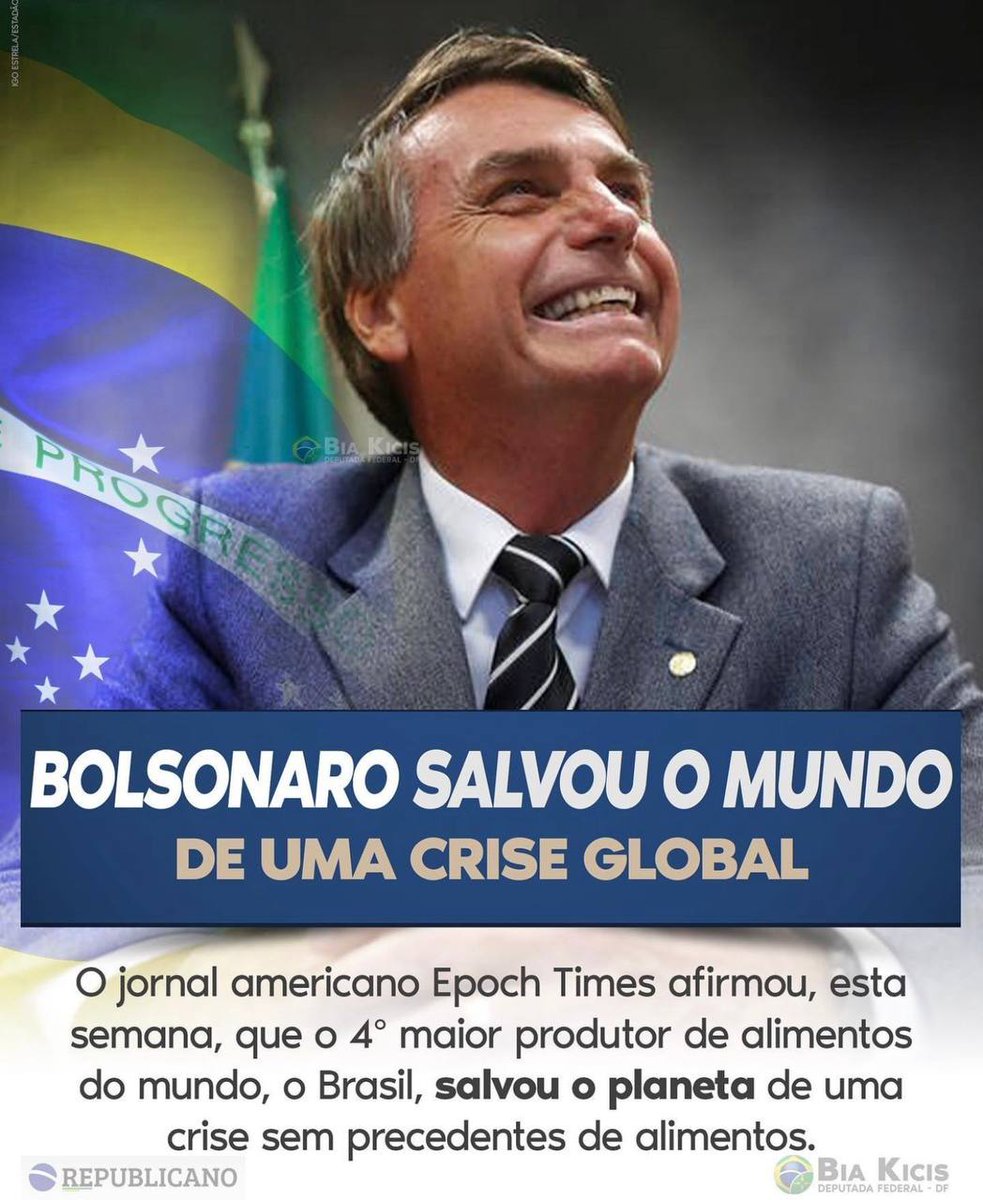 AndreaBonoro2's tweet photo. @jairbolsonaro o melhor Presidente do Mundo!
Orgulho do 🇧🇷 https://t.co/q4gr3L0ftg