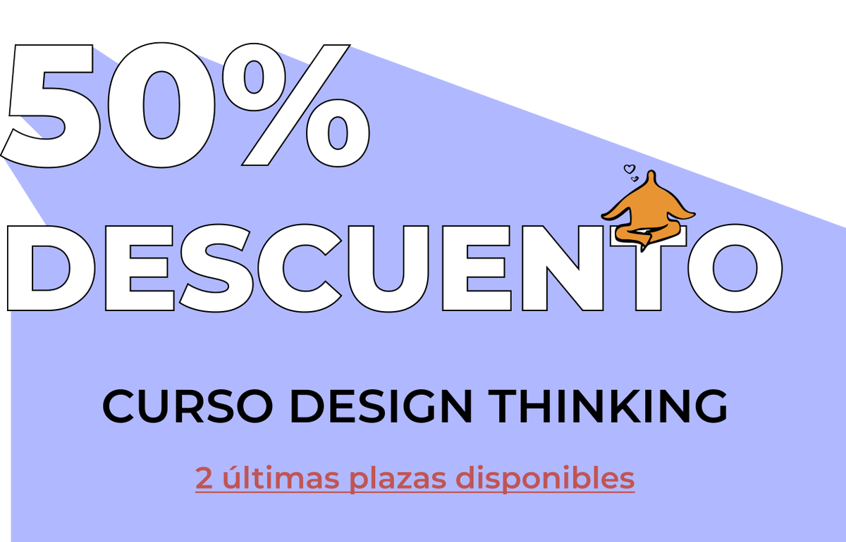 dothinklab's tweet photo. 💸 Dos ultimas plazas al 50% DESCUENTO-Design Thinking 🧠 - https://t.co/mNzCBaA0ZL https://t.co/FFcUBCj5Ja