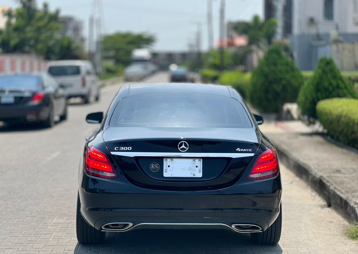 🔥 *Manufacturer:* Mercedes Benz
 
       *Model*  C300 4matic luxury edition full option HUD display 360 camera 

 *Year:* 2015

      *Status* Foriegn used 

     *Colours*  Black on Black interior

      *Location:* lekki 

       *Price* 15.6m  (Slightly negotiable)