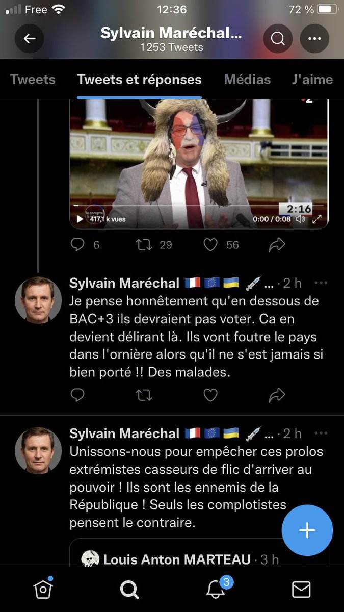 blabla_lau's tweet photo. Compte hallucinant le mec croit vraiment en ce qu’il dit. J’ai signalé pas mal de tweet je vous laisse faire
Petit florilège #nupes #ASignaler https://t.co/O97YZHWpJL