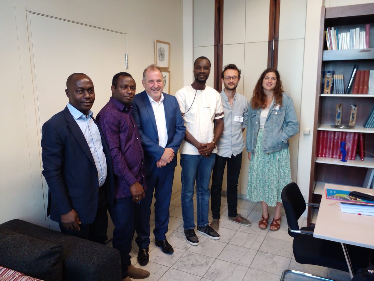 Europe lobby tour 
Rencontre avec le président du groupe parlementaire le MR sur la nécessité de faciliter l'adoption de la loi belge sur le devoir de vigilance des entreprises belges.