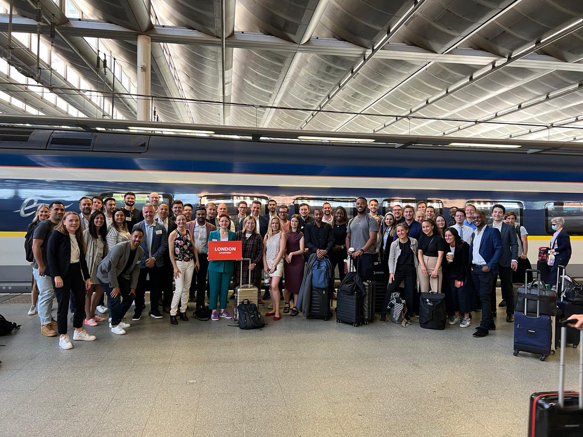 Bon voyage to the delegation of UK and French entrepreneurs leaving @LDNTechWeek for @VivaTech on @Eurostar - with @AnastasovTs from @TechFranceAdv joining the delegation - @TechLondonAdv @GlobalTechAdv @businesslondon @andrewtibbitts @janetcoyle2