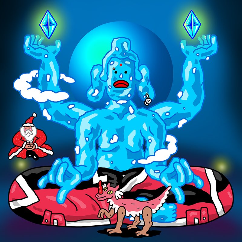 Our last NFT Preview from the 13 races is The Elemental Yokee NFT  🌍 .. 

By the way these are only 2 out of the 8 Elements available .. 👀

Let us know what you think below! 👇🏼