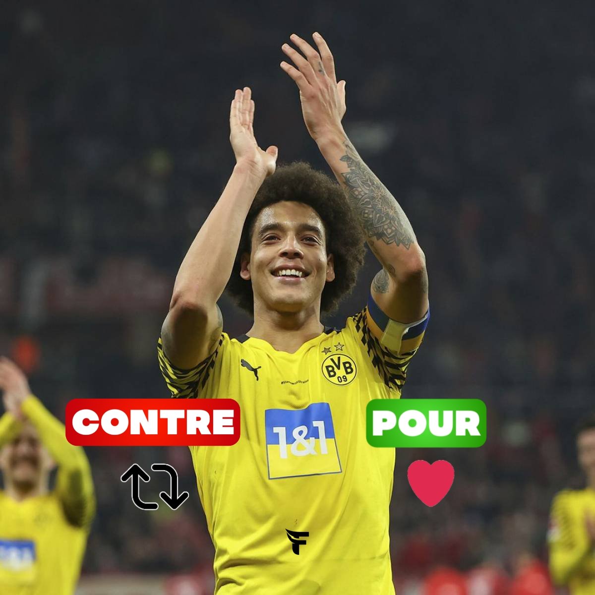 AzordPocket's tweet image. Pour ou contre si Axel Witsel viendrait à l'om ?👀 #MercatOM #OM #Mercato #football