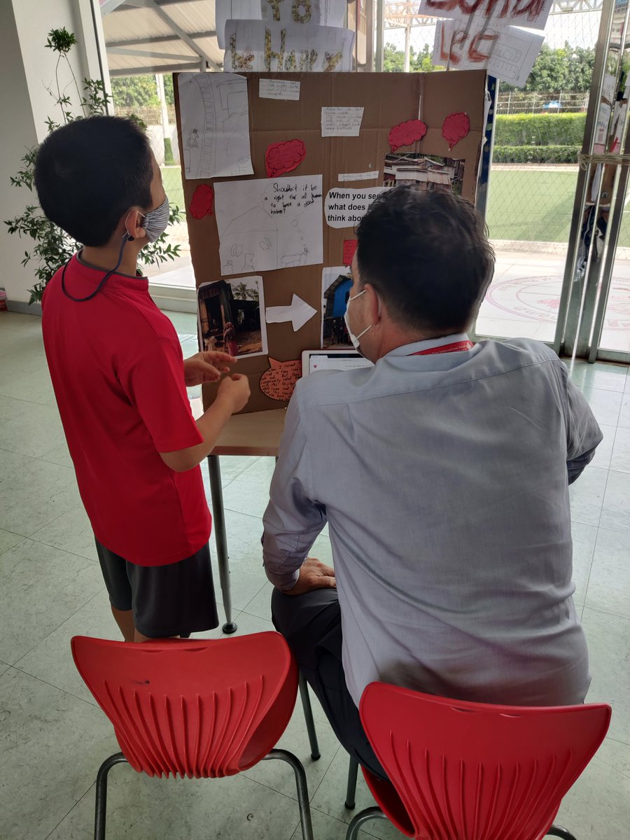 Grade 3 sharing passion projects, how to be good global citizens. Inspired by the question "if you could tell the world one thing what would it be". Moved by the action these children have taken! #pyp #takingaction #passion