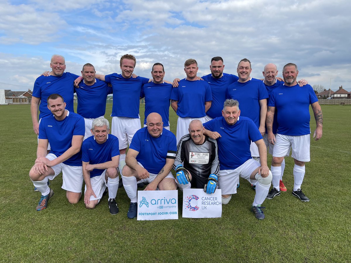 CRUKsouthport's tweet photo. In April our friends at Arriva and Southport Social Club raised a whopping £1240.80 for our shop. Thank you so much! https://t.co/aMj6XVnzF8