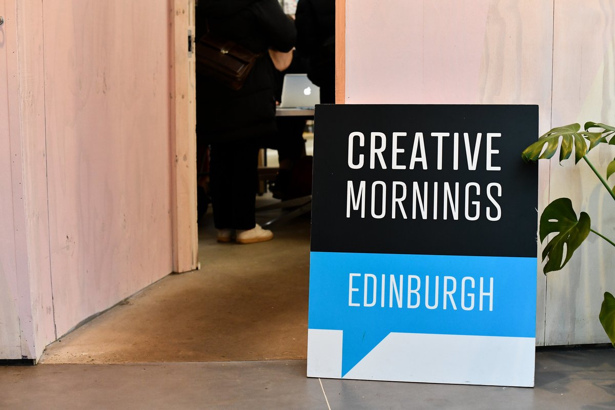 CreativeMornings Edinburgh tweet media