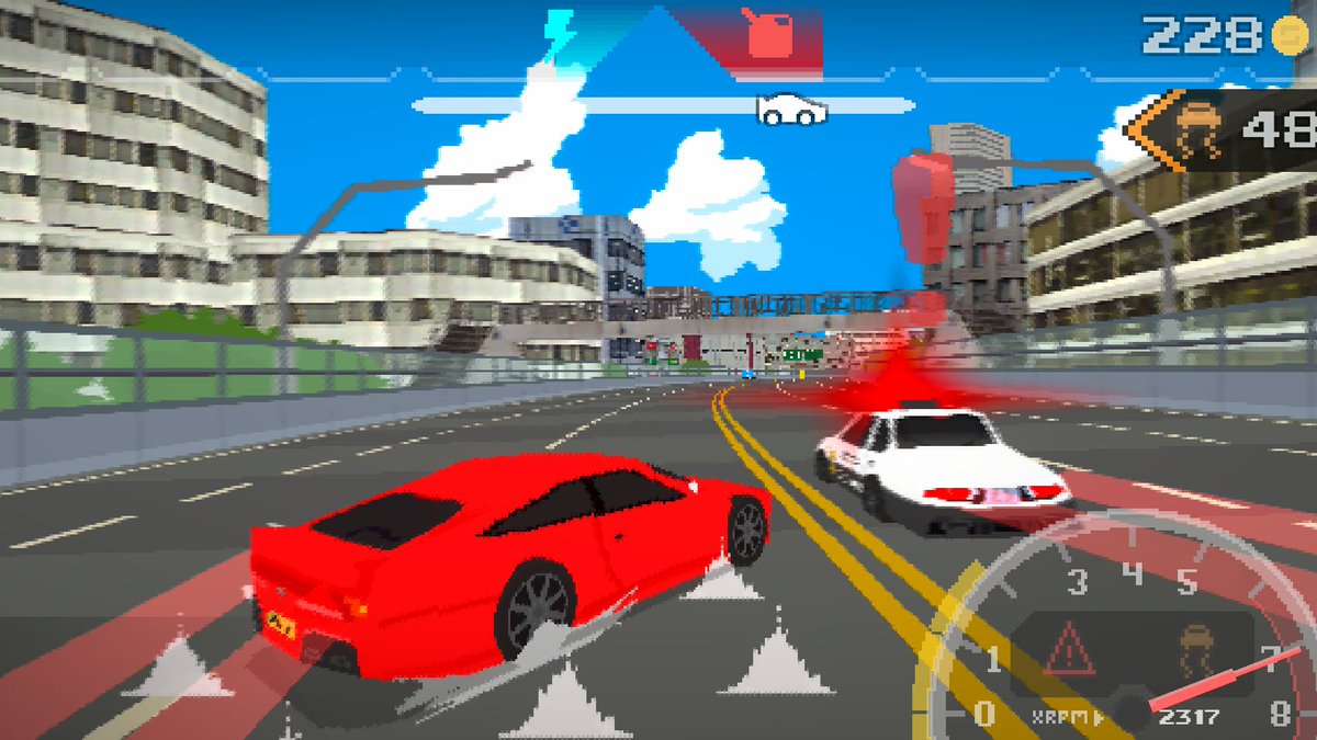 CM_Games's tweet photo. Neodori Forever has finally been released on Steam!🥳

Big congrats to @strobetano ❤️

It's 15% off for launch so you should grab it:
https://t.co/NWDHyptt6r

#pixelart #gamedev #wishlistwednesday #lowpoly #racinggame #racing https://t.co/J69h9Ujltf