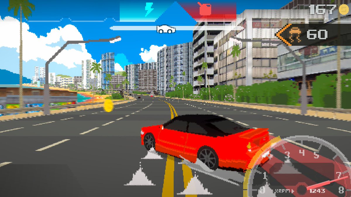 CM_Games's tweet photo. Neodori Forever has finally been released on Steam!🥳

Big congrats to @strobetano ❤️

It's 15% off for launch so you should grab it:
https://t.co/NWDHyptt6r

#pixelart #gamedev #wishlistwednesday #lowpoly #racinggame #racing https://t.co/J69h9Ujltf