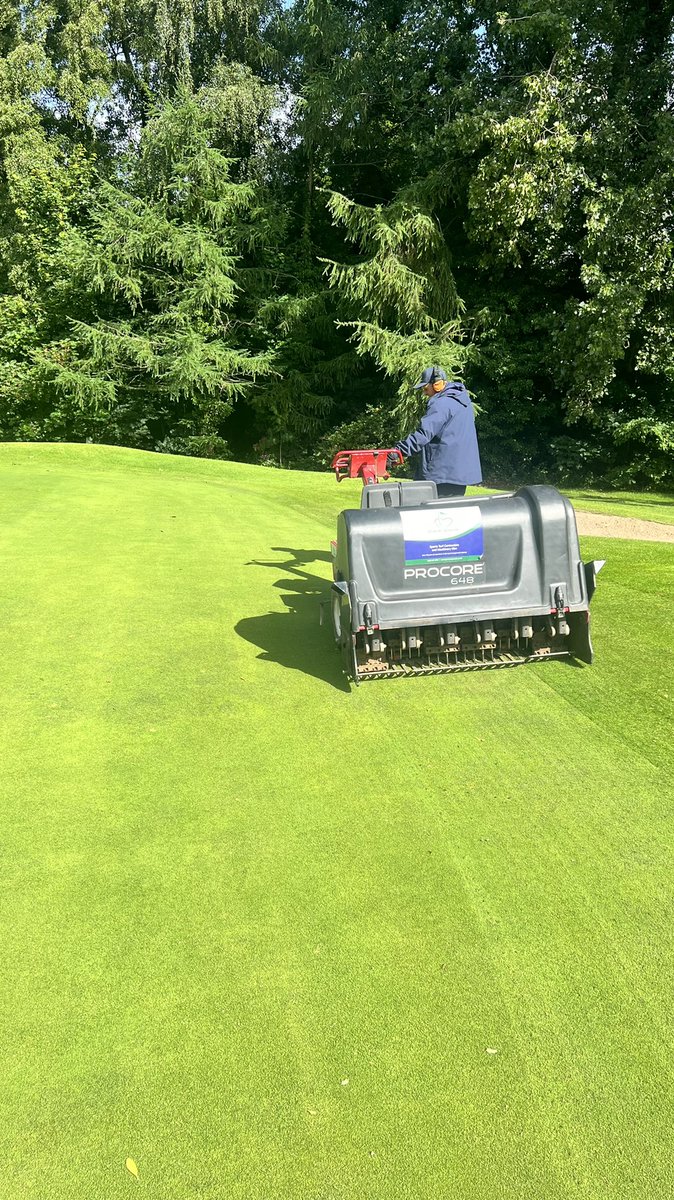 greenergrounds's tweet photo. Lovely day to be out on the ProCore648 @thetorocompany Fitted with 8mm Solid tines

Available for Hire - Contact us today 👇🏻

Direct message @greener_grounds 

Email 
📧 info@greenergrounds.co.uk

Call
📞 0151 321 5734

#procore
#procore648 
#hollowcore 
#golfgreen 
#turf https://t.co/rMISeBswrM
