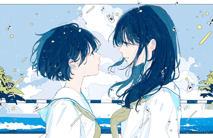 天月さんによるカバー動画「少女レイ」
イラスト担当させてもらってます!! https://t.co/GRTQwfcFqT 