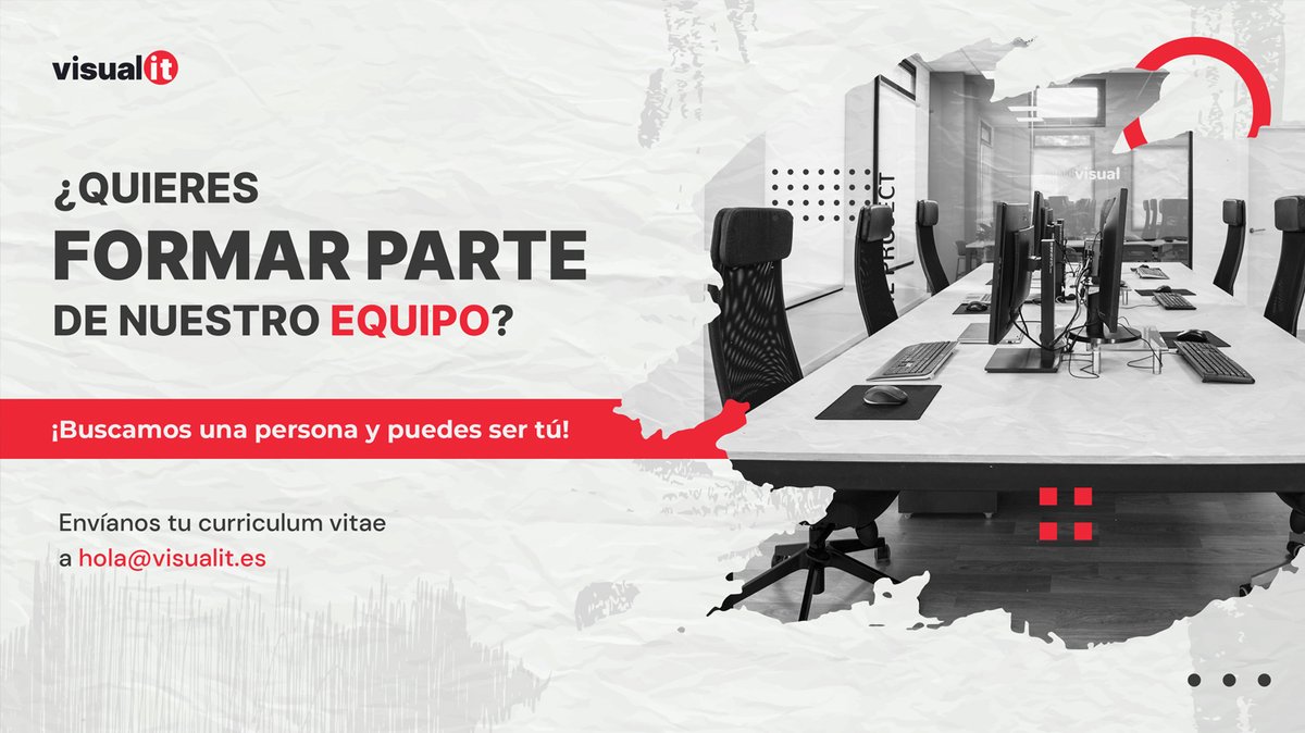 VisualitWorks's tweet image. 📌¡En Visualit necesitamos incorporar una persona a nuestro equipo!

Estamos buscando Growth Marketing Strategy a jornada completa.

Haz clic en este enlace para más información, podrías ser tú 😃

bit.ly/3xtDZzn

#growthmarketingstrategy #agenciamarketing #visualit