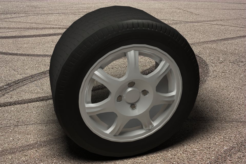 Tried making a car wheel for #RobloxDev in #Blender3d!  I think it turned out alright, but the render could use some work.